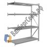 Стеллаж MS Pro 200/120x50/3 яруса (доп. секция)